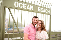 Carmynn and Jaden Engagement - Ocean Beach, CA