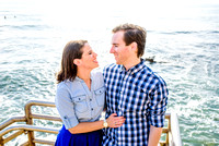 Emily and Gabe Engagement Session - Sunset Cliffs, CA
